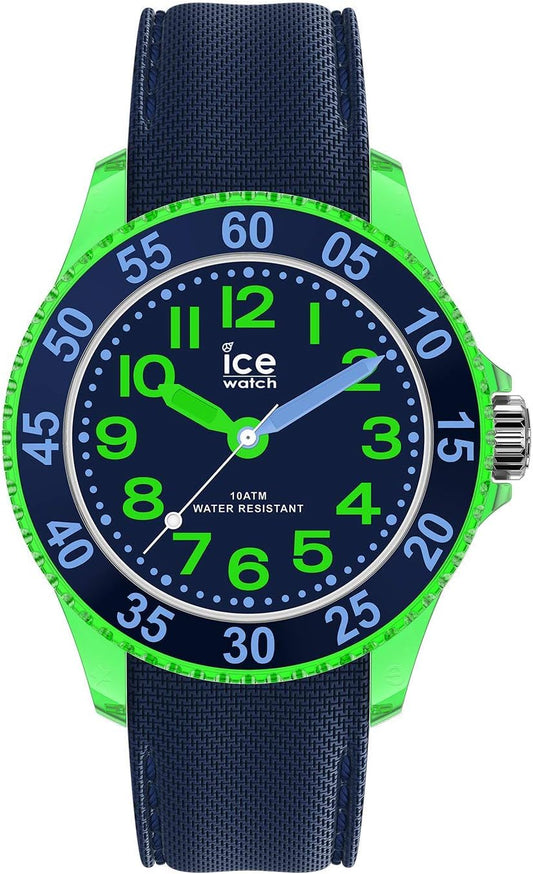Ice-Watch - ICE cartoon Dino - Reloj azul para Niño con Correa de Silicona