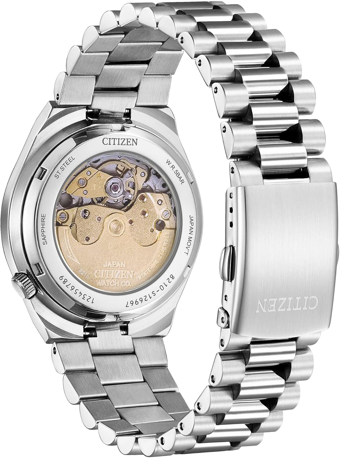 CITIZEN Analógico Modelo Reloj NJ0151-88M Tsuyosa Azul automático. Marca