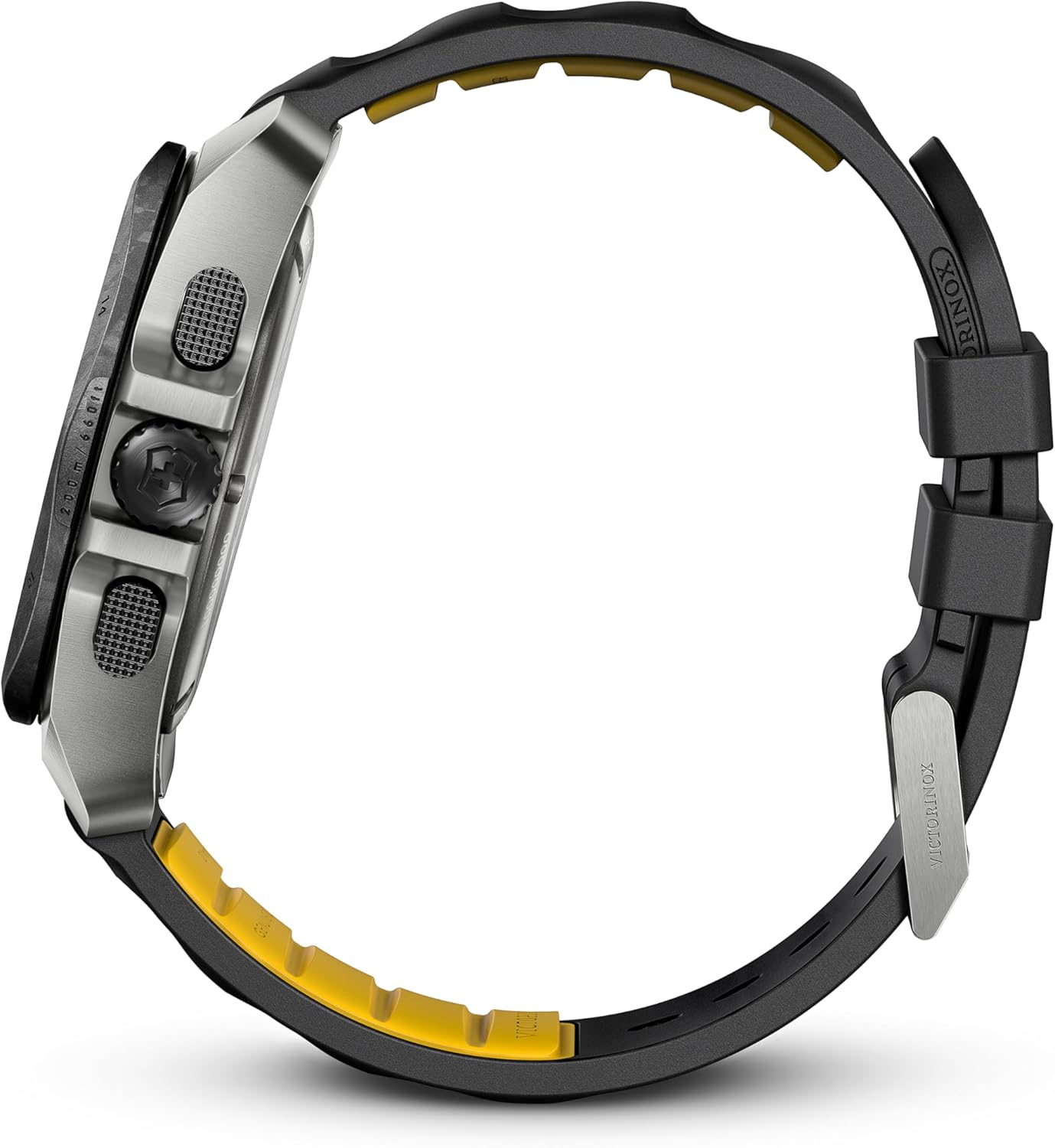 Victorinox I.N.O.X. Chrono - Reloj analógico de Cuarzo para Hombre, Resistente al Agua hasta 200 m, diámetro de la Caja: 43 mm, Correa de 21 mm
