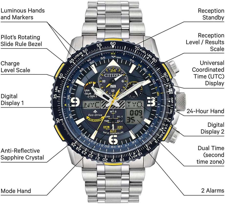 Citizen Herren-Uhren Analog Funk 32022712