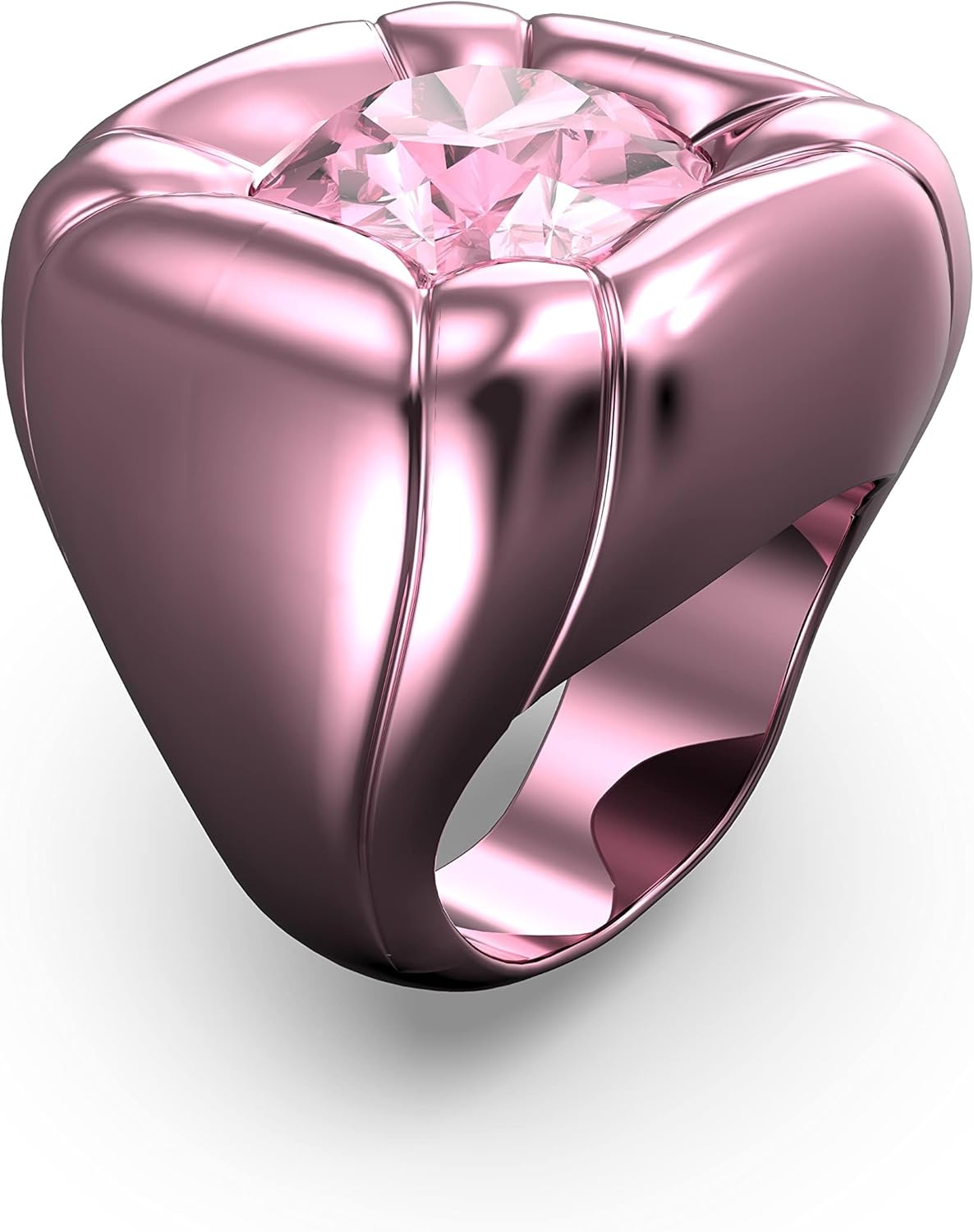 Swarovski Dulcis - Colección de joyas de anillos de cóctel, cristales rosas