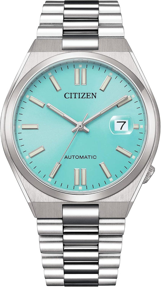 CITIZEN Analógico Modelo Reloj NJ0151-88M Tsuyosa Azul automático. Marca