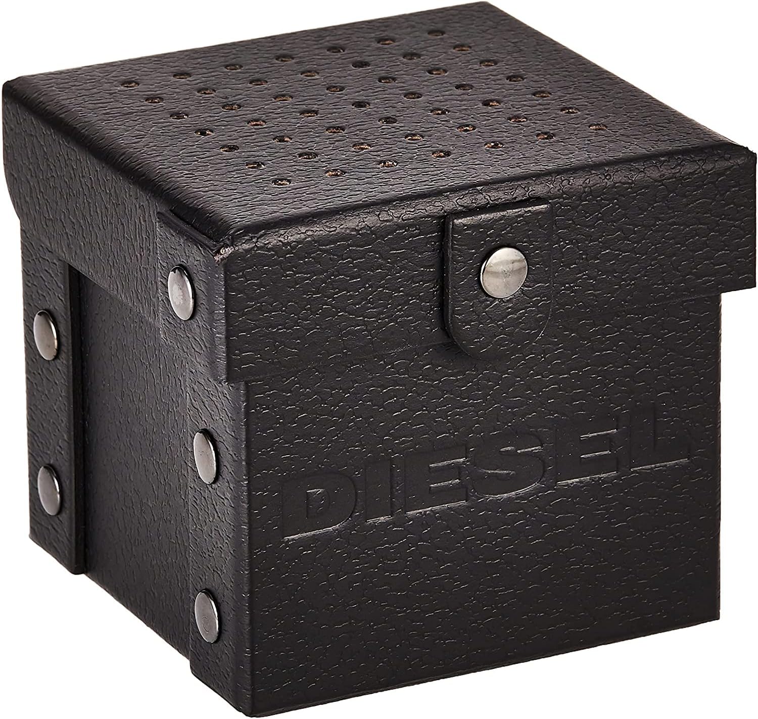 Diesel Reloj Master Chief para Hombre, Movimiento LCD con Correa de Silicona