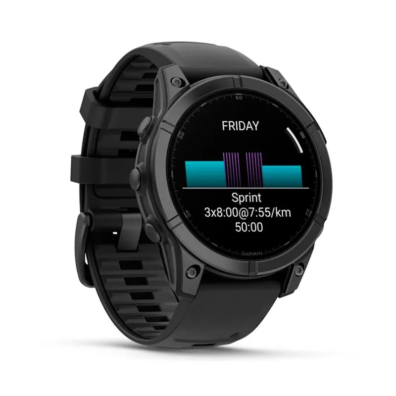 Garmin Reloj para hombre FENIX 8 E 47mm Amoled Acero Gris ref: 010-03025-00