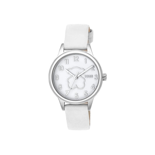 Tous, Reloj de Niña NEW MUFFIN Blanco y Plateado Analógico 200351093